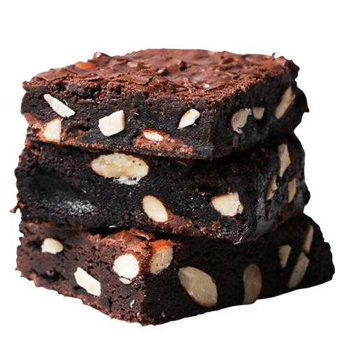 Mean Almond Brownie