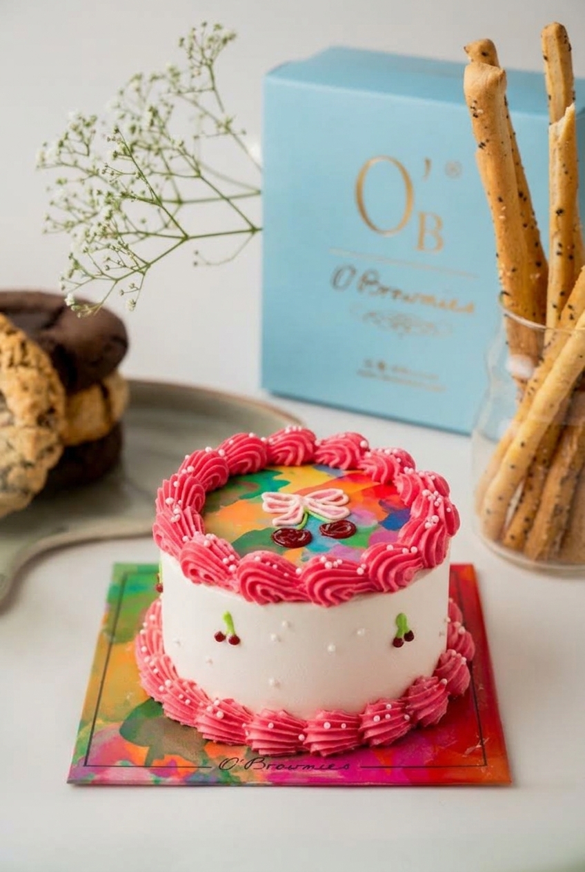 Princess Pink Bento Cake